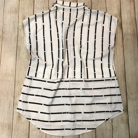 Alfani Button Down Blouse - Picture 4 of 4